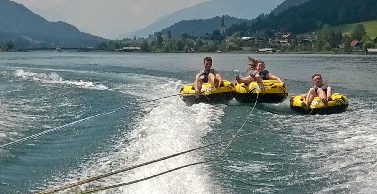 Chalets Zoehrer - Wohnen Am Wasser Weissensee Εξωτερικό φωτογραφία